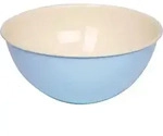Unbekannt - Riess Obst- Und Salatsch&uuml;ssel &Oslash;30cm 4,5l Pastell Blau Emaille