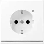 Jung Schuko&reg;-steckdose, 16 A 250 V , Mit Led-orientierungslicht, Safety+,