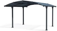 Palram - Canopia Aluminium Carport Arcadia 4300 Anthrazit 430x359x242 Cm