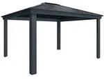 Palram - Canopia Aluminium Pavillon Dallas 4300 Grau 364x426x296 Cm