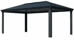 Palram - Canopia Aluminium Pavillon Dallas 6100 Grau 612x364x296 Cm