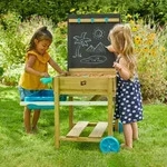 Holz Matschtisch Fun Natur 81x65x63 Cm - Tp Toys
