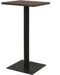 Bistrotisch Dunkle Esche 50x50x107 Cm Vidaxl