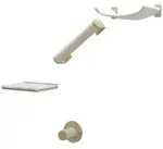 Kerbl - Kletterwand Alps (4-teilig, Farbe Wei&szlig;, Max. Belastbarkeit 6 Kg) 81609