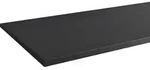Fackelmann Oxford Waschtisch Platte Schwarz Schieferstruktur 91cm