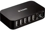 Dlink Deutschland Usb 2.0 7port Hub 7xa-port,1xb-port Dub-h7/e