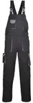 Cotte &Agrave; Bretelles Portwest Texo Contrast Couleur : Noir Taille Xl - Portwest