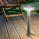 Solar Pir-standleuchte Lena 45 Cm Aus Edelstahl Wetterfest Outdoor 102594 - Esotec