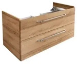 Fackelmann - Milano Waschtischunterschrank 100cm - Ast Eiche