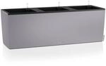 Lechuza&reg; Pflanzkasten Trio Stone 40 Steingrau Mit 3 Eins&auml;tzen All-in-one