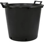 Geli - Pflanzcontainer &Oslash; 45 X 45 Cm Schwarz Blument&ouml;pfe & &Uuml;bert&ouml;pfe