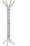 Alco - Garderobenst&auml;nder 52 X 180 Cm (b X H) Metall Pulverbeschichtet Silber