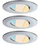 Paulmann Homespa 3er Set Led Einbauleuchte Calla Chrom 9 Cm Schwenkbar Einbauleuchte