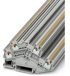 Phoenix Contact 3214657 Doppelstockklemme 3.5 Mm Schnellanschluss Grau 50 St.