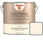 Feine Farben No. 36 Tochter Der Antike 2,5 L Warmes Lichtwei&szlig; Edelmatt Wandfarbe -