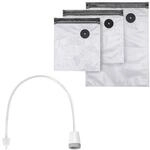 Caso - Zip-adapter Set Adapter Set Inkl. Zip-bags, Adapter & Vakuumschlauch