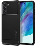 Spigen Rugged Armor Galaxy S21 Fe, Matt Schwarz