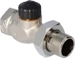Imi Heimeier Thermostat-ventilunterteil Standard, Durchgang, Dn 25, Vernickelt