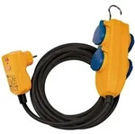 Brennenstuhl - Schutzadapterkabel Fi Ip54 Mit Powerblock, 4-fach Verl&auml;ngerung Ip54,