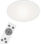 Led Panel Dimmbar Ultraflach Cct Fernbedienung Wei&szlig; 24w &Oslash;40cm Metall Briloner