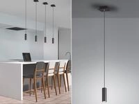 Pendelleuchte Marley 1-flammig Metall In Schwarz Matt, &Oslash; 12cm