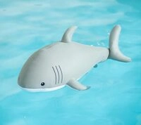 Stoff Schwimmtier Hai Grau 45x111x38 Cm - Westmann