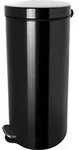 Helit - Tretabfalleimer The Knight 30 X 65 Cm (d. X H) 30l Kunststoff/stahl Schwarz