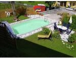 Stahlwand Swimming Pool Set 'styria Oval', Sandfarbene Poolfolie, 800 X 400 X...