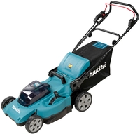 Makita Dlm 480 Pt2 Akku Rasenm&auml;her 36 V ( 2x 18 V ) 48 Cm 62 L + 2x Akku 5,0...