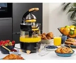 Princess - Zitruspresse Juicer Pure Bambus Mit Presshebel, 1ltr. Kanne 300watt