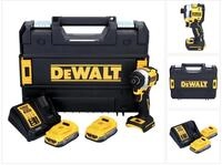 Dewalt - Akku Schlagschrauber Dcf850e2t 18v 1/4', 2x1,7 Powerstack Akkus, Lader
