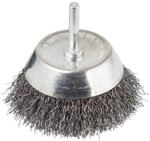 Topfdrahtb&uuml;rste &Oslash; 75 Mm Schaft 6 Mm Topfdrahtb&uuml;rste - Wolfcraft