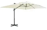Ampelschirm Mit Aluminium-mast 400x300 Cm Sandwei&szlig; - Vidaxl