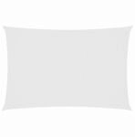 Sonnensegel Oxford-gewebe Rechteckig 2x5 M Wei&szlig; Vidaxl