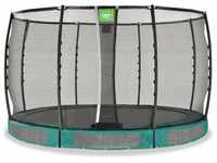 Exit Allure Premium Bodentrampolin ø366cm - grün