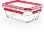 Clip&close Glass Vorratsdose 850 Ml Glas Rot - Emsa
