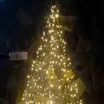 F-h-s International - Led-weihnachtsbaum Galaxy Halbrund 300 Cm 260 Warmwei&szlig;e Led,