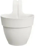 Elho&reg; Vibia Campana Easy Pflanzgef&auml;&szlig; S Seidenwei&szlig; Zum Einh&auml;ngen - Kunststoff