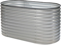 Westmann Metall Hochbeet Grow Faster Silber 160x80x82 Cm