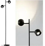 Paulmann Pane I 79775 Led-stehlampe Mit Leseleuchte Led 3 W Schwarz