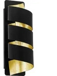Wandleuchte Elizondo E14 Schwarz / Gold Wandleuchten - Eglo