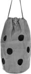 Kerbl Heutasche Haybag Small 85 L Grau Baumwolle, 12 Fressl&ouml;cher, &Oslash; 37cm, H...