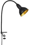 Briloner - Klemmleuchte Klemmlampe Retro 1xe14 Hygge Metall Schwarz-gold &Oslash;11,4cm