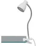 Briloner - Led Klemmleuchte Grip 1-flammig Wei&szlig; Leselampe Klemmlampe Bettlampe