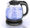 Elektrischer Glas-Wasserkocher Mit Integriertem Filter Und Blauer Led 1l 2200 W