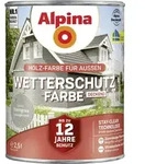 Wetterschutzfarbe 2,5 L Steingrau Wetterschutzfarbe - Alpina