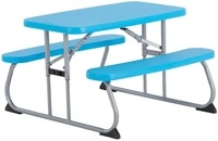 Lifetime - Kunststoff Tisch F&uuml;r Kinder Blau 83x90x53 Cm