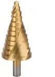 Bosch Stufenbohrer Hss-tin, F&uuml;r Kabelverschraubung, 6 - 37 Mm, 10 Mm, 93 Mm, 12