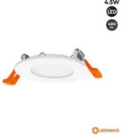 Ledvance - Downlight Led: F&uuml;r Decke, Recess Slim Downlight / 4,50 W, 220...240 V,
