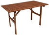 Tisch brasilia 120x70cm, Eukalyptus geölt, FSC®-zertifiziert - braun